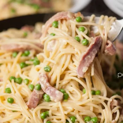 Easy Ham Carbonara