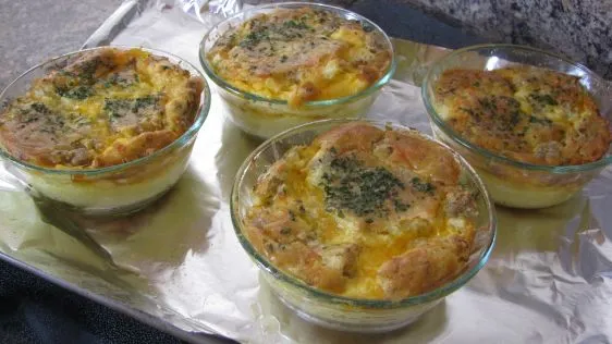 Easy Ham, Cheese, Egg Quiche