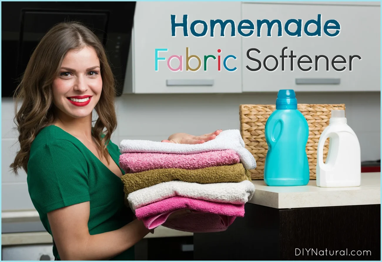 Easy Homemade Fabric Softener