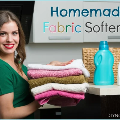 Easy Homemade Fabric Softener