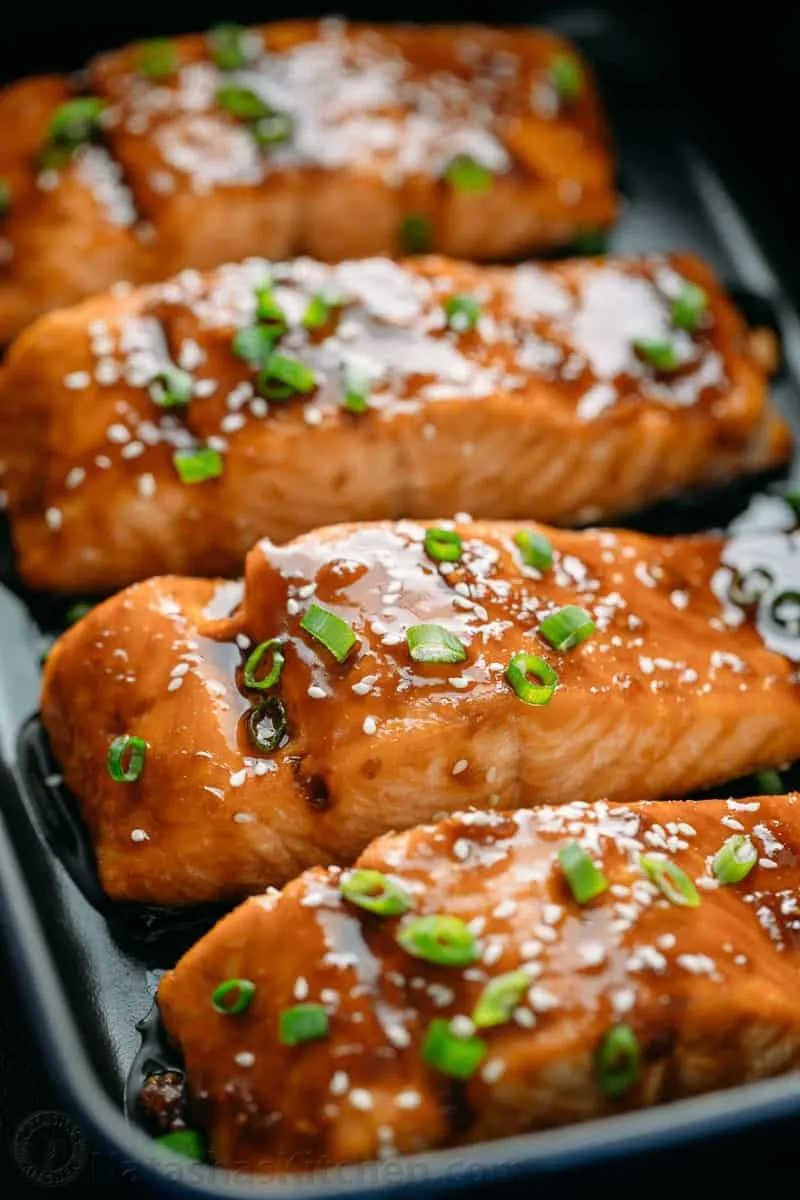 Easy Homemade Glazed Teriyaki Salmon Recipe