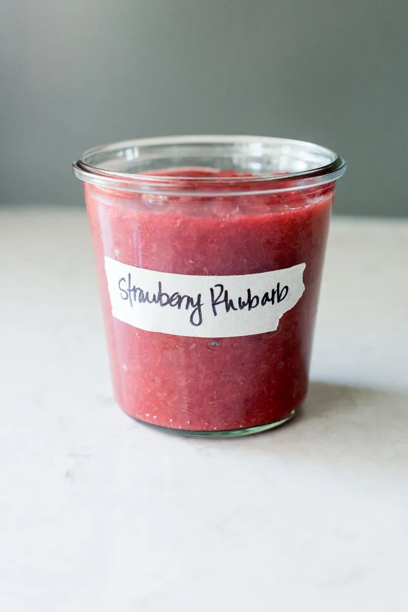 Easy Homemade Strawberry Rhubarb Sauce Recipe