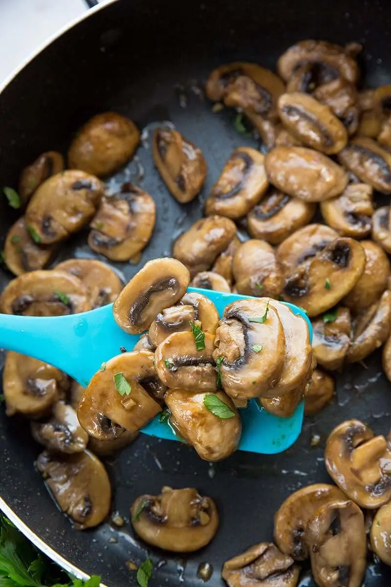 Easy Homemade Teriyaki Glazed Mushrooms Recipe