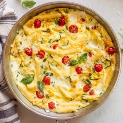 Easy Italian Spaghetti Frittata Recipe For A Quick And Delicious Meal