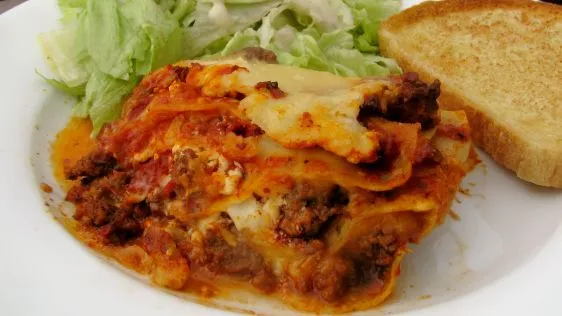 Easy Lasagna With Cottage Cheese