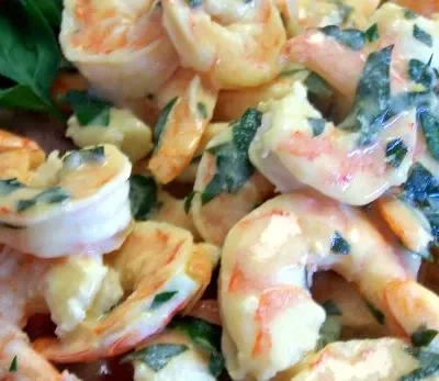 Easy Lemon- Dijon Shrimp Scampi