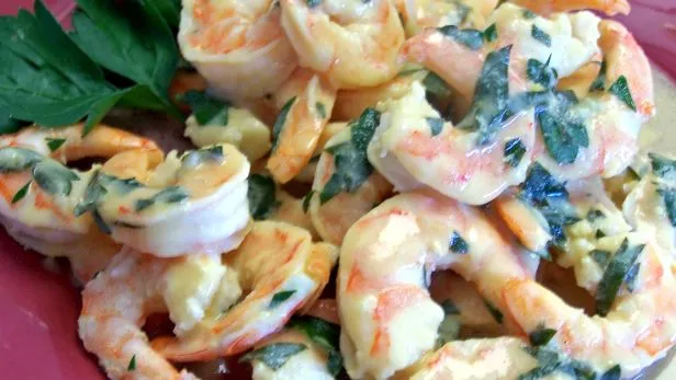 Easy Lemon- Dijon Shrimp Scampi