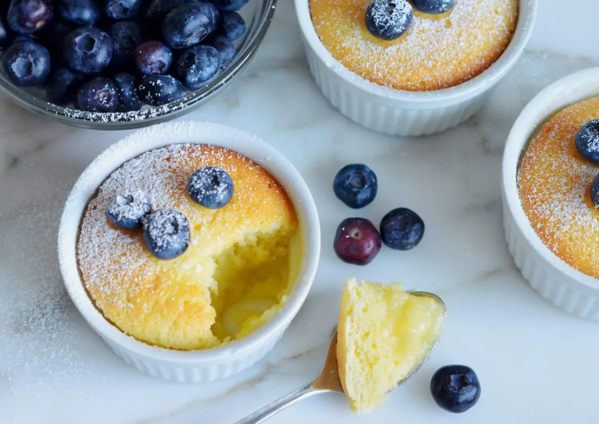 Easy Lemon Self Saucing Pudding