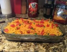 Easy Meaty 7 Layer Taco Dip