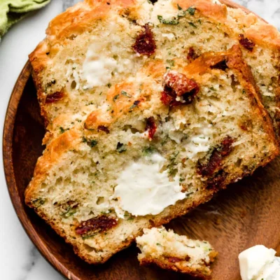 Easy Mediterranean Sun-Dried Tomato And Olive Bread Recipe