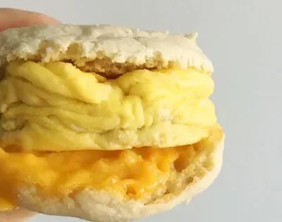 Easy Microwave Breakfast Sandwich