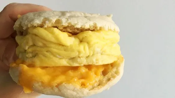 Easy Microwave Breakfast Sandwich