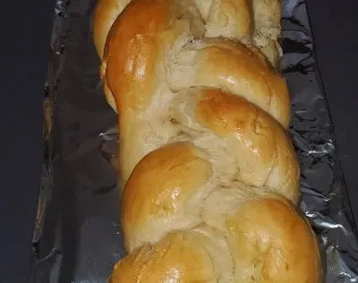 Easy No-Knead Challah Bread