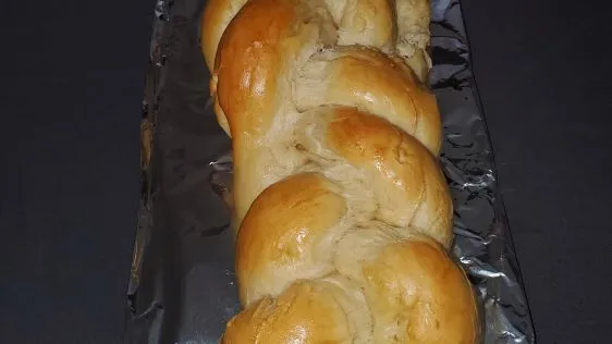 Easy No-Knead Challah Bread