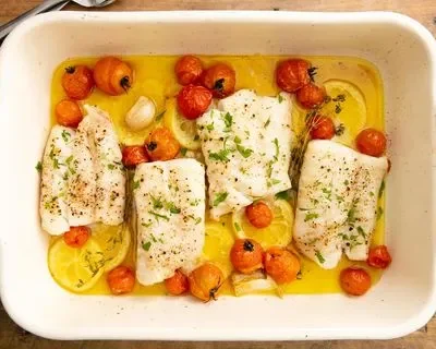 Easy! Oven Baked Cod