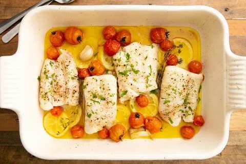 Easy! Oven Baked Cod