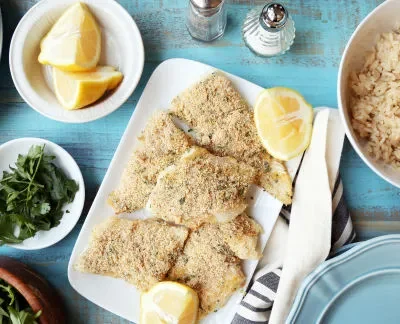 Easy! Oven- Baked Cod