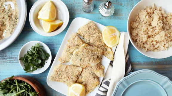 Easy! Oven- Baked Cod