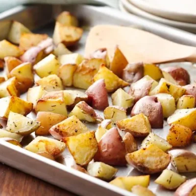 Easy Oven Simmered Potatoes