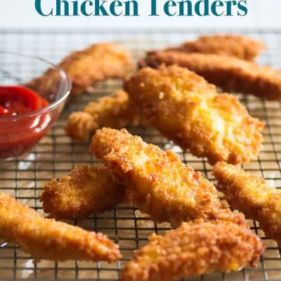 Easy Panko Chicken Tenders