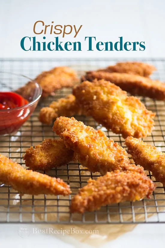 Easy Panko Chicken Tenders