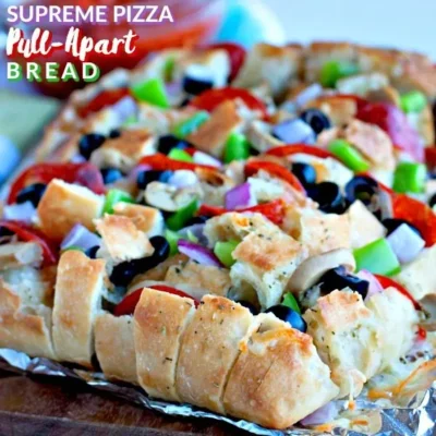 Easy Pizza Pull- Apart Bread