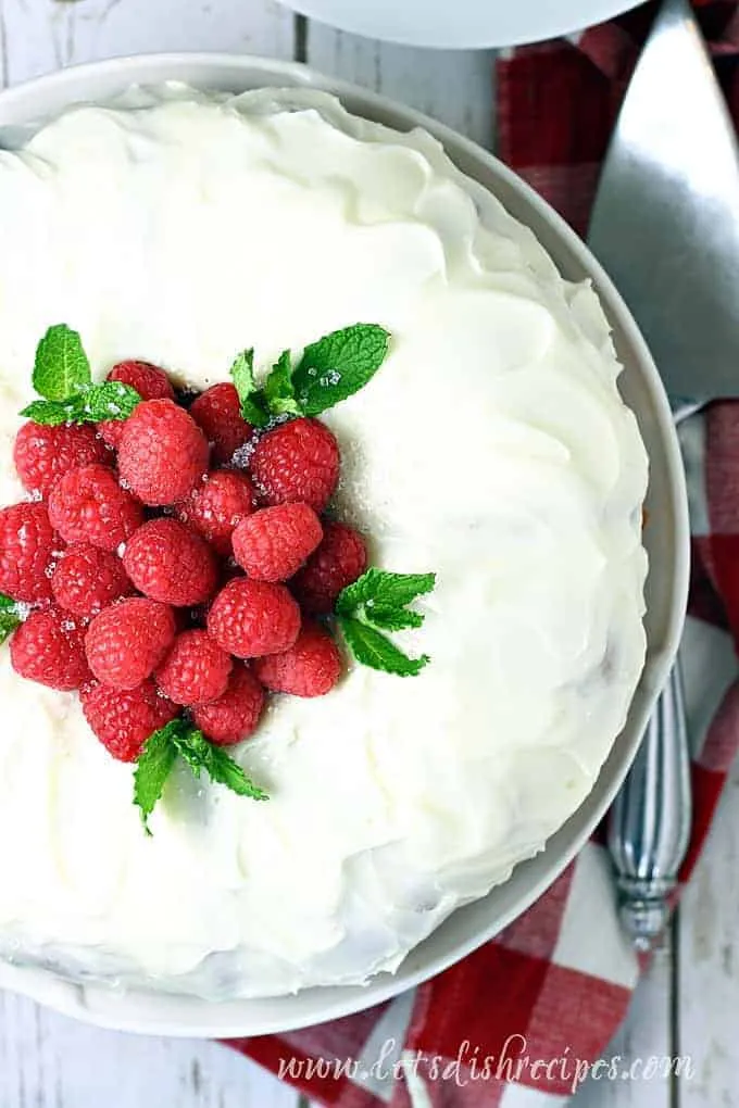 Easy Raspberry Cake