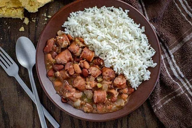 Easy Red Beans & Rice With Sausage