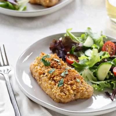 Easy Ritz Breaded Pork Chops