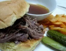 Easy Roast Beef Dip With Au Jus