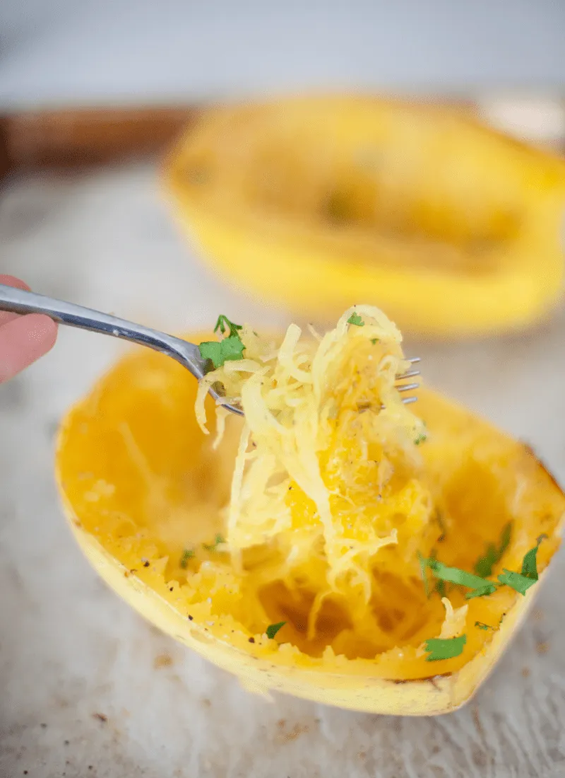 Easy Roasted Spaghetti Squash Recipe