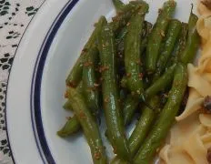 Easy Sesame Green Beans