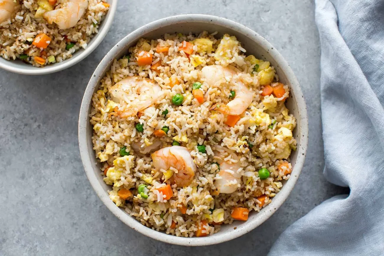 Easy Shrimp and Vegetable Fried Rice Recipe