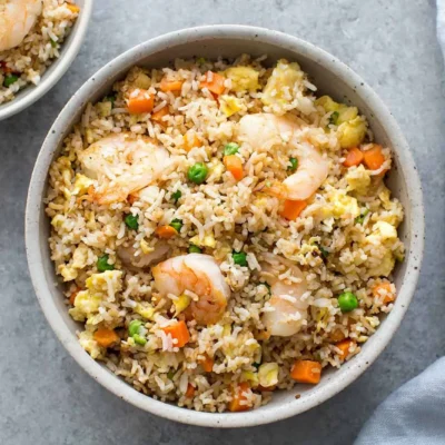 Easy Shrimp And Vegetable Fried Rice Recipe