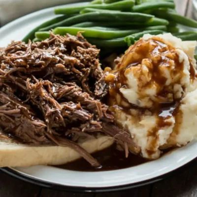 Easy Slow Cooker Roast Beef Sandwiches