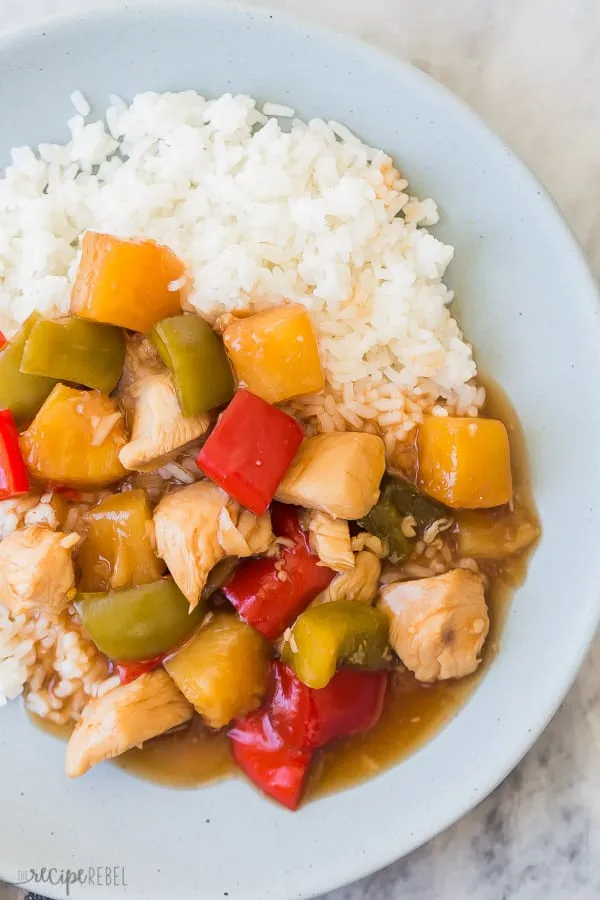 Easy Slow Cooker Sweet and Sour Chicken Recipe