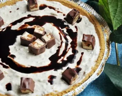 Easy Snickers Bar Pie