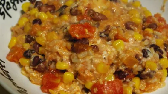 Easy Southwest-Inspired Vegetarian Casserole Recipe