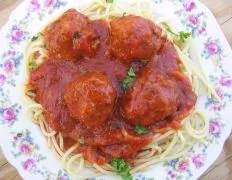 Easy Spaghetti And Meatballs