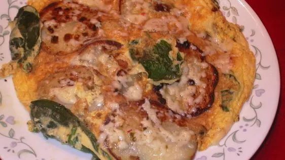 Easy Spinach and Potato Frittata Recipe for a Healthy Breakfast