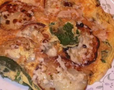 Easy Spinach And Potato Frittata Recipe For A Healthy Breakfast