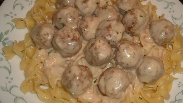 Easy Swedish Meatballs