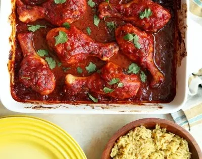 Easy Sweet Salsa Chicken Bake - Perfect For Make-Ahead Meals