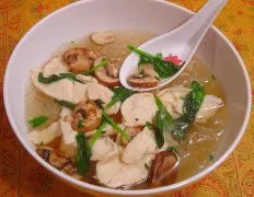 Easy Thai Chicken Noodle Soup