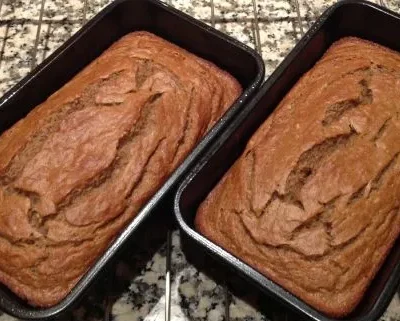 Easy Thermomix Double Banana Bread Recipe