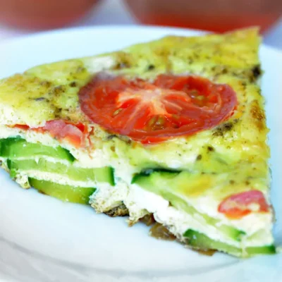 Easy Tomato And Zucchini Frittata Recipe For A Healthy Breakfast