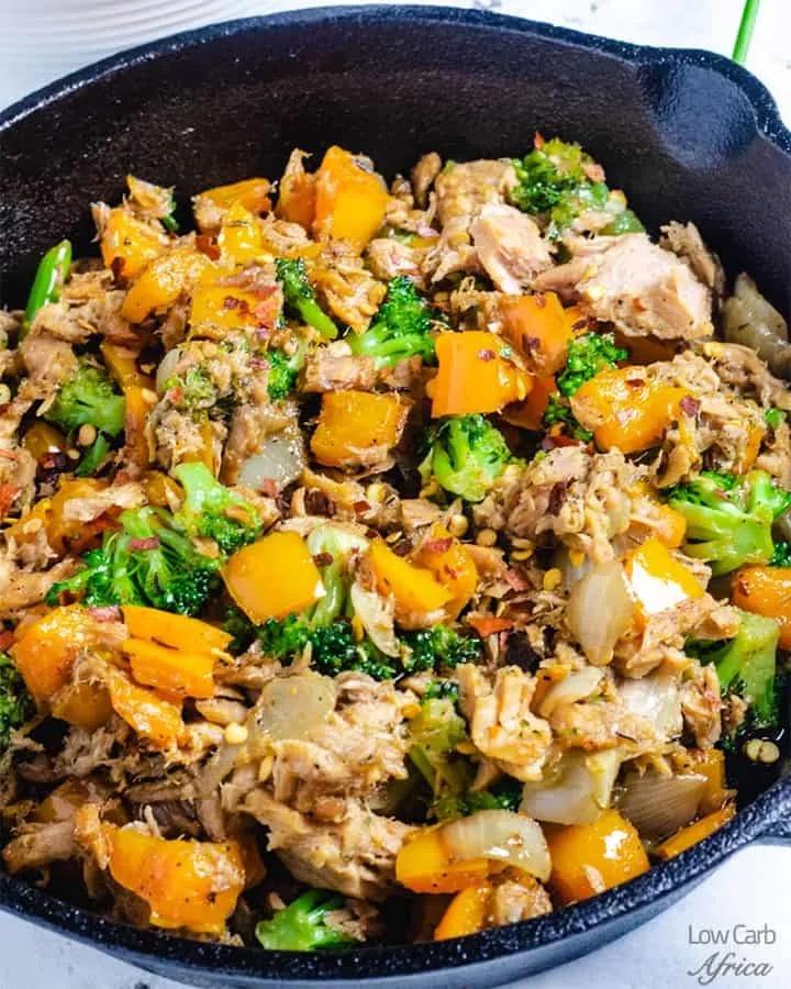 Easy Tuna Orange Stir Fry