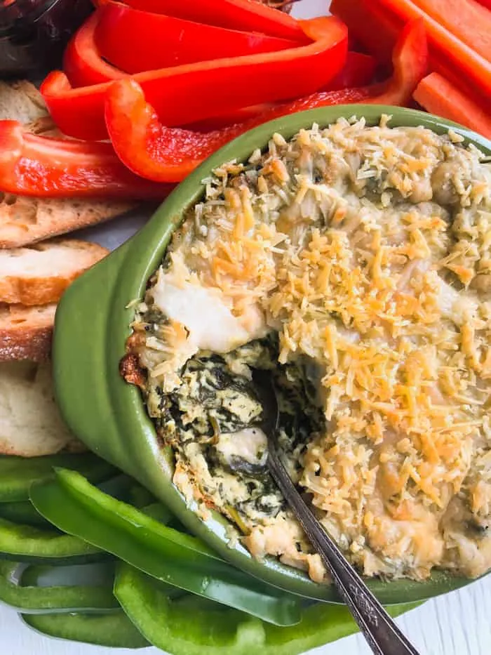 Easy Vegan Spinach Dip