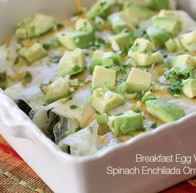 Easy Vegetarian Breakfast Enchiladas Low Carb