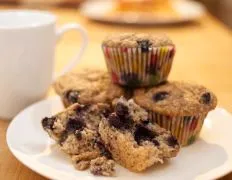 Easy And Delicious Plant-Based Blueberry Muffins Recipe